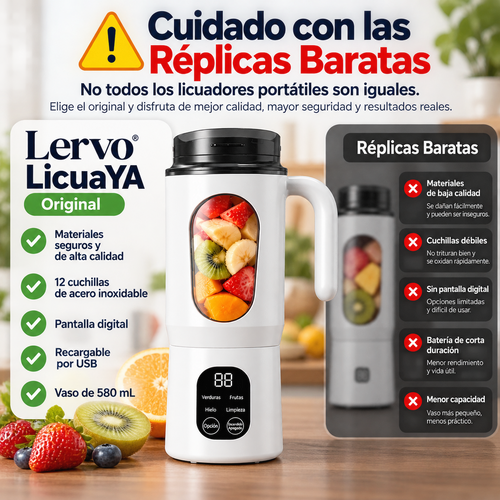 LicuaYa – Licuadora Portátil