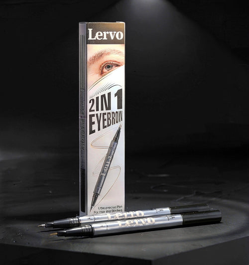 Lervo 4D Brow Pen 2-in-1 Eyebrow Pencil