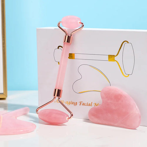 V-Line Sculpt Rose Quartz Set