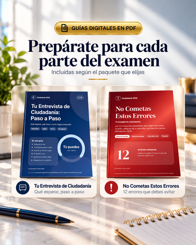 Ciudadanía 2026: Las 128 Preguntas del Examen