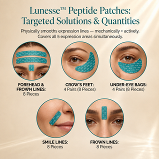 Lunesse Peptide-Infused Face + Eye Tape